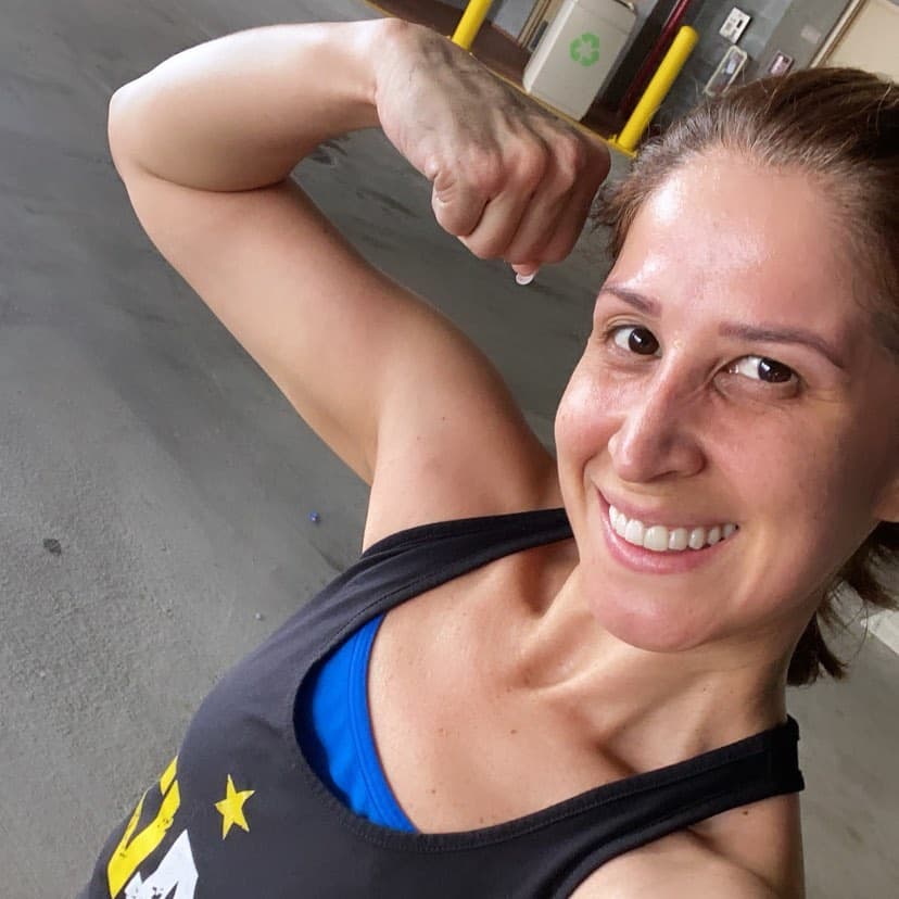 Elyangelica González se enfoca en mantener salud física y mental, y lo hace dándole duro al ejercicio.