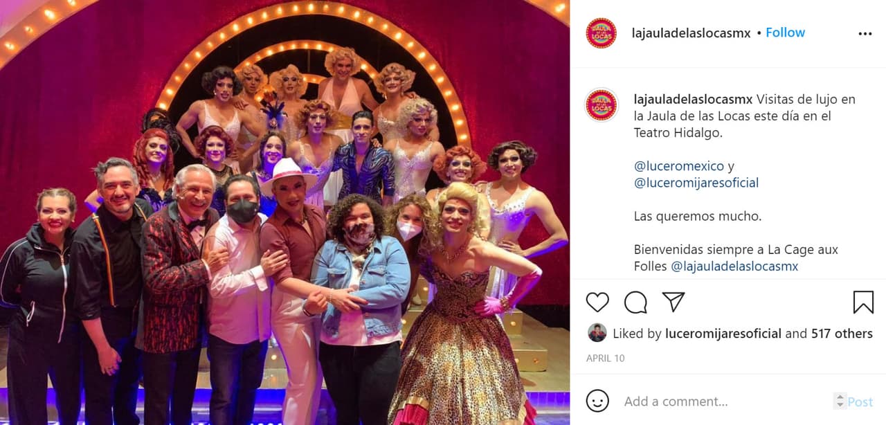 <b><a href="https://www.univision.com/temas/lucero-mijares">Lucero Mijares</a></b> debutó en julio en su primer trabajo profesional como actriz en la obra de teatro 'La jaula de las locas'.
<br>