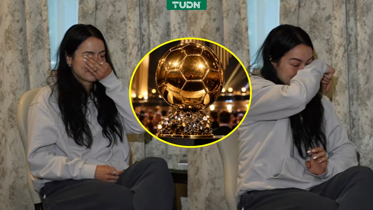Scarlett Camberos se quiebra en entrevista a horas del Balón de Oro
