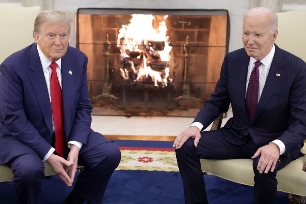 "Welcome back": cómo el histórico encuentro de Biden y Trump en la Casa Blanca refleja el carácter de los dos presidentes
