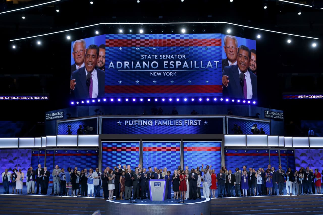 Adriano Espaillat, primer dominicano que se convertiría en congresista de EEUU, encendió a los demócratas.