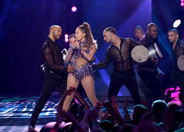 Ella lo hizo tal como lo presenta en su show de Las Vegas. ¡Se veía fantástica!