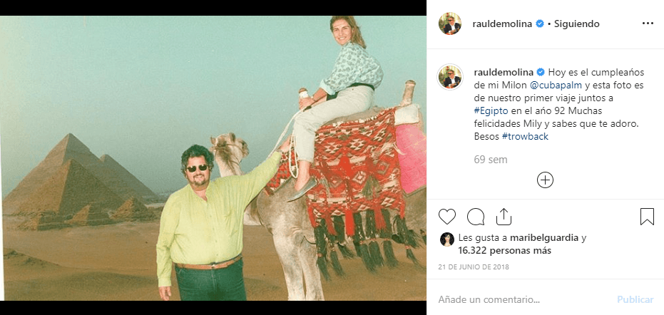 El noviazgo se formalizó luego de que ambos realizaron un viaje a Egipto que duró más de 20 días.