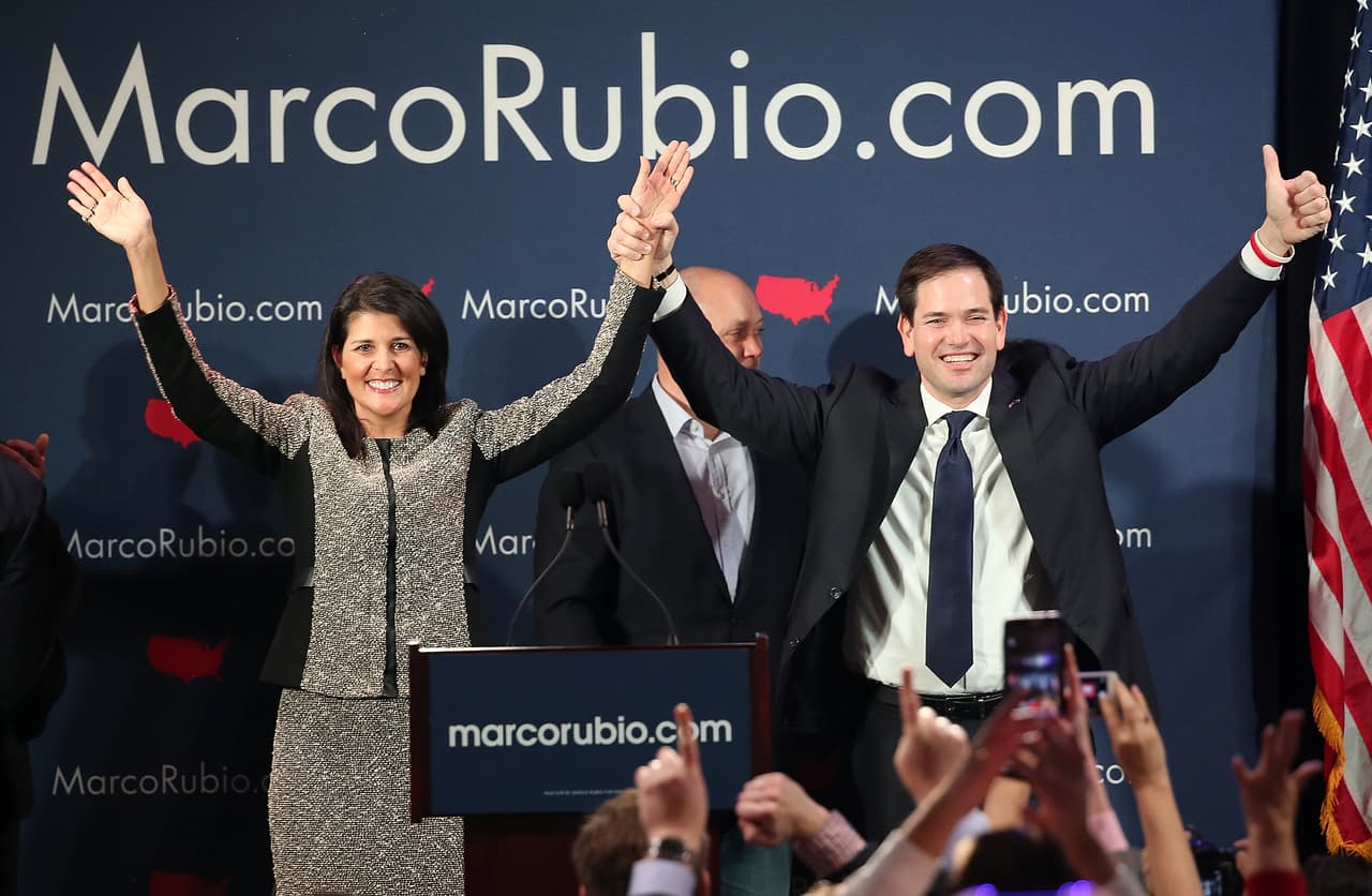 Marco Rubio "gana" en Carolina del Sur sin llegar de primero