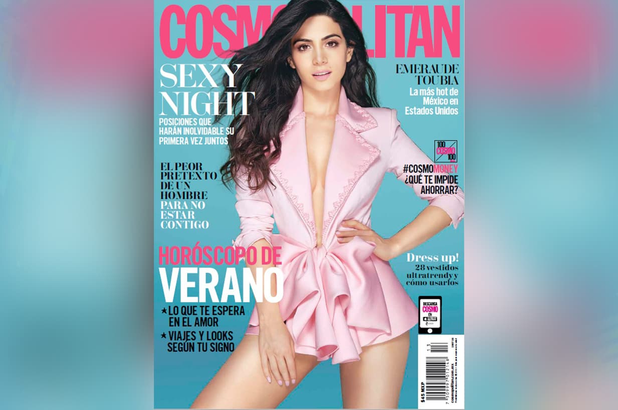 Emeraude Toubia cumple su sueño de posar en Cosmopolitan
