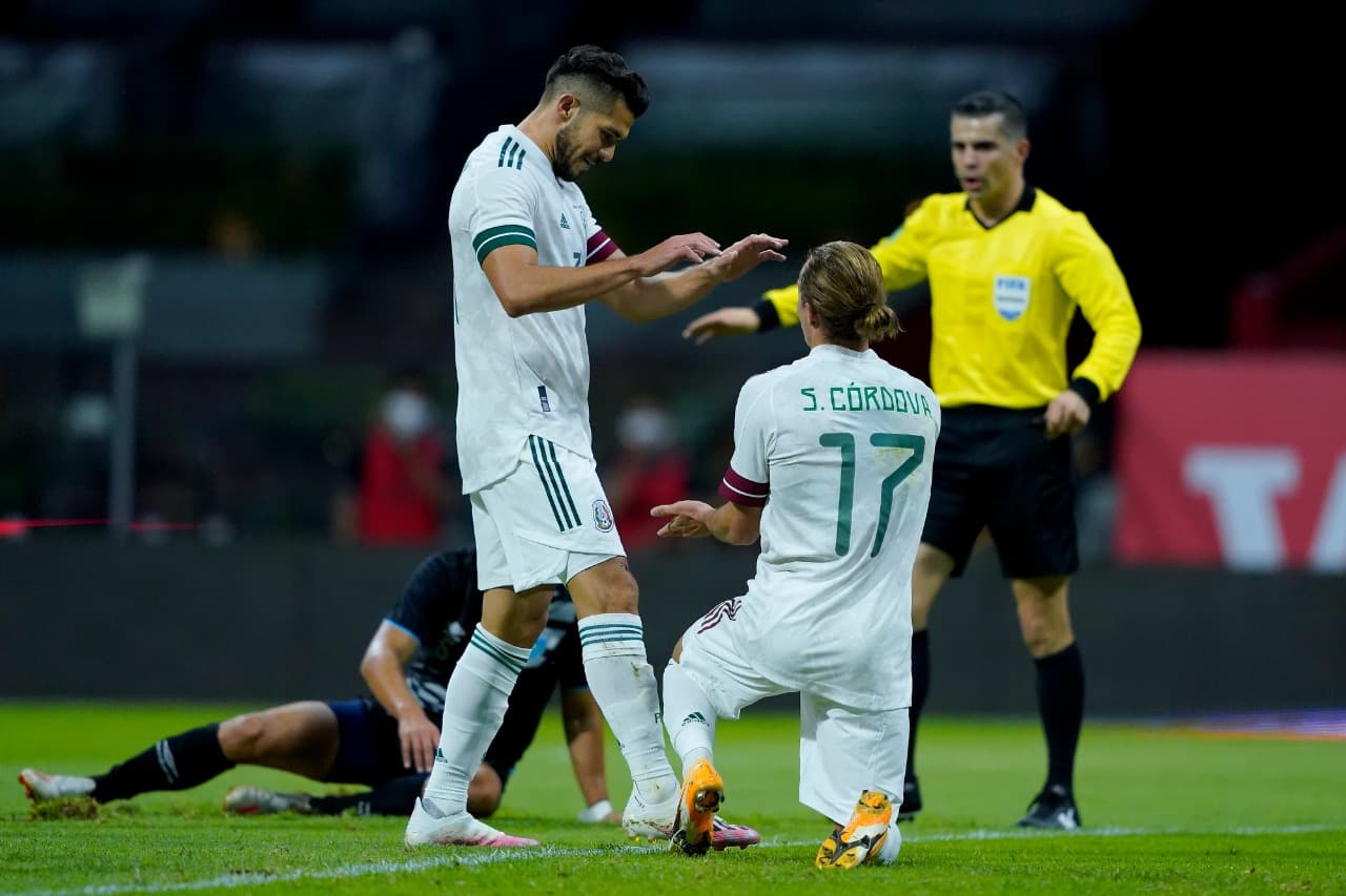 Con goles de Henry Martin, Sebastián Córdova y Orbelín Pineda, el tri vence cómodamente a Guatemala en el Estadio Azteca.