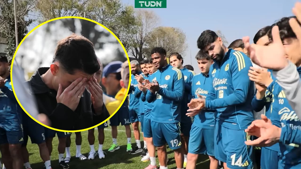 Fidalgo dedica emotiva despedia a compañeros del América