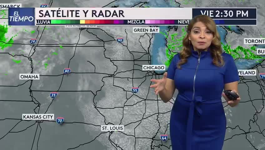 Fin de semana frío y con posibilidad de lluvia en algunas áreas de Chicago