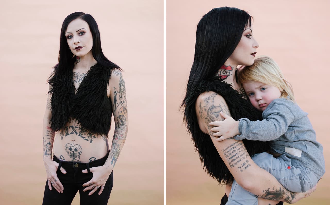 "Me decían que no parecia una madre, porque era muy joven", recuerda Sánchez de sus primeros años junto a su hijo. "Era algo muy tonto de decir a alguien, porque no tienes que parecer nada para ser madre".