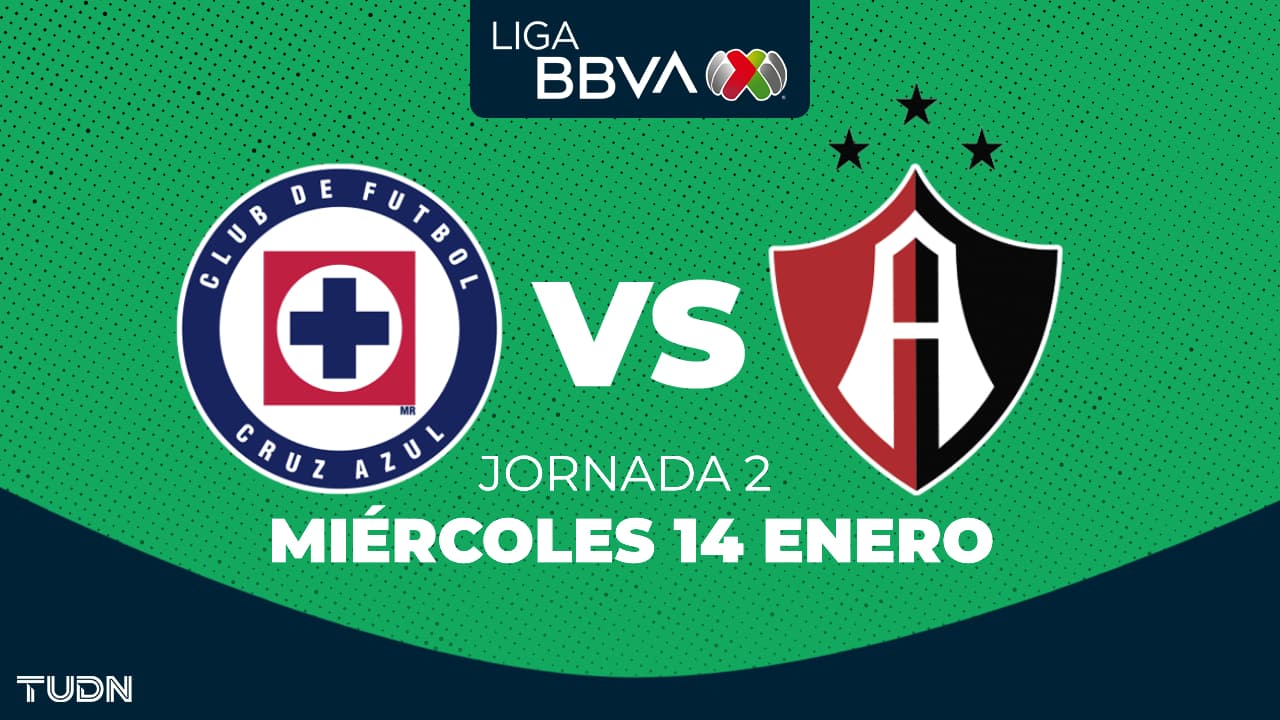 Cruz Azul vs. Atlas: horario y dónde ver el partido de la Jornada 2 del Clausura 2026