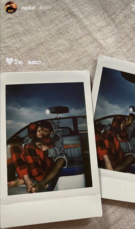 El pasado 5 de agosto
<b> <a>Christian Nodal hizo pública su</a></b>
<a> <b>relación con Belinda</b></a> con una fotografía donde aparecen abrazados y con la frase "Te amo".
<br>