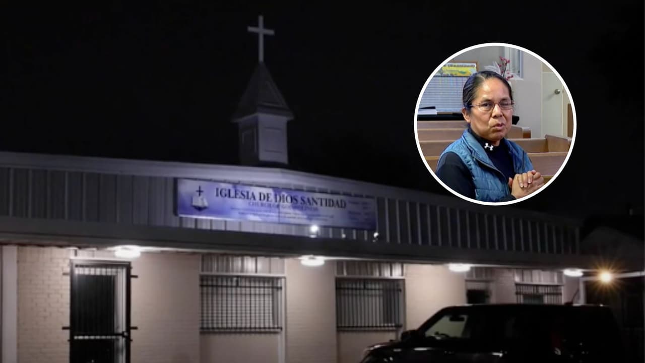 Una bala interrumpe ceremonia religiosa y casi impacta a una mujer en iglesia en Pasadena