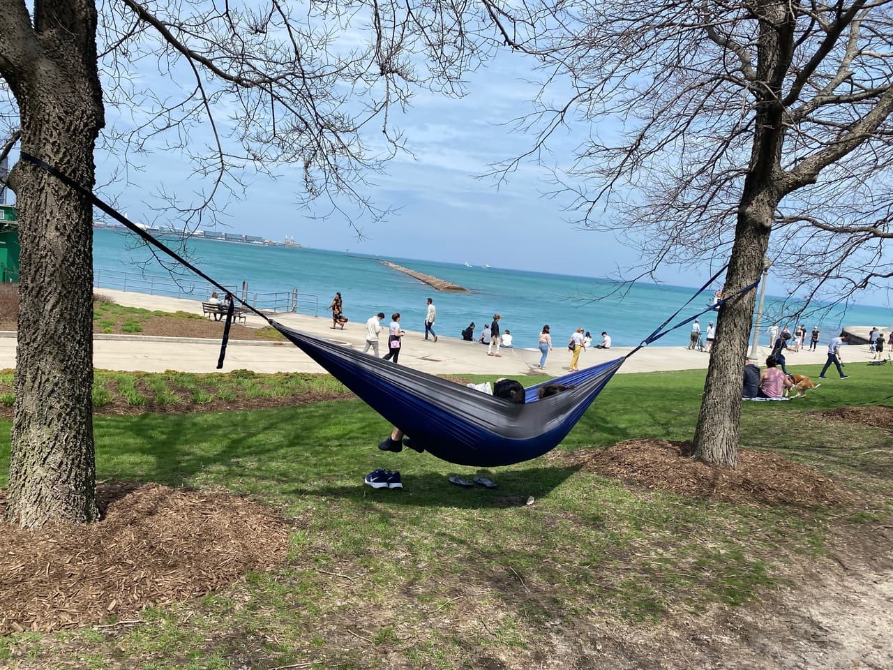 Habitantes de Chicago así disfrutaron del calor