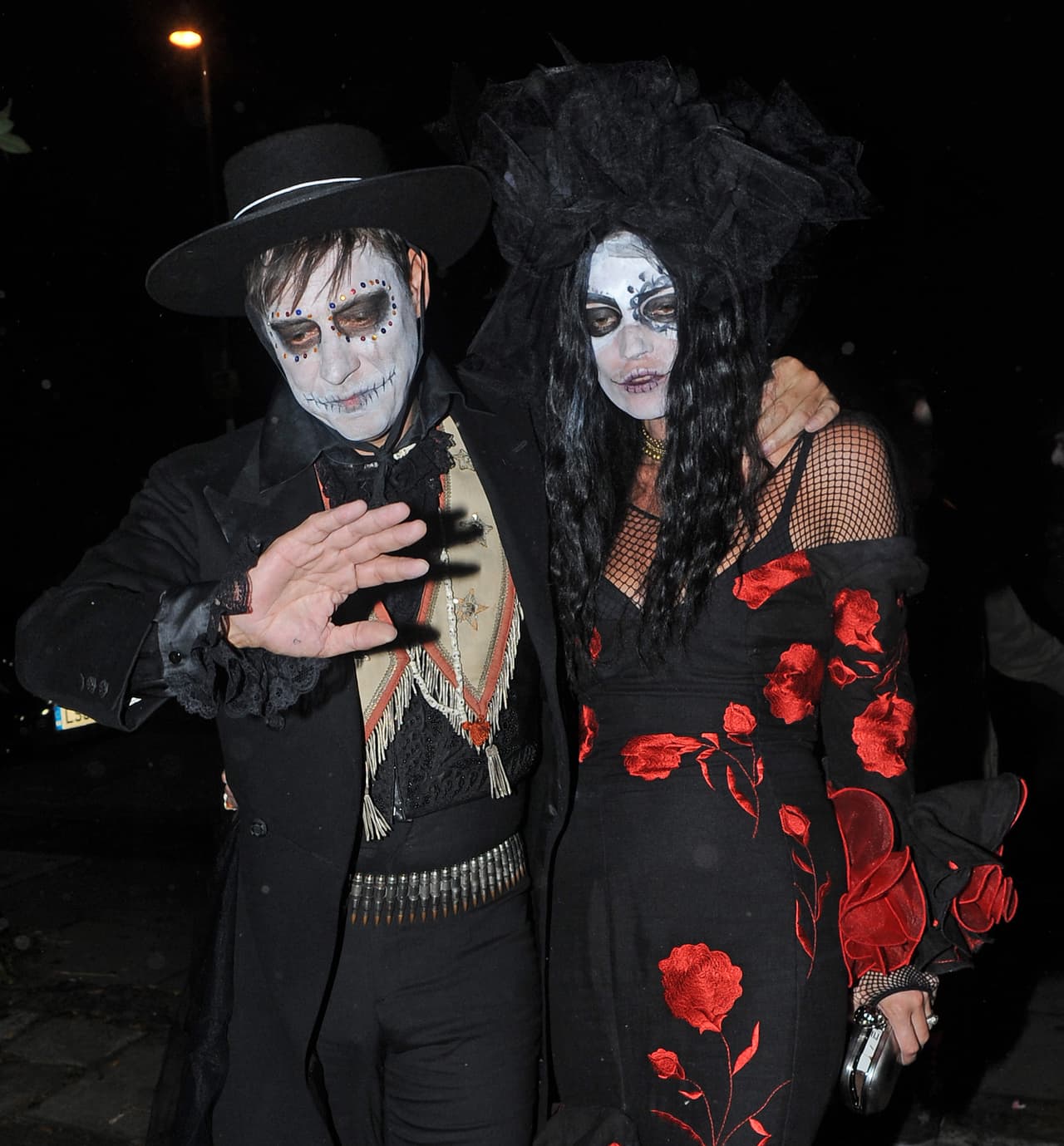 Otra a quien hemos visto de esqueleto elegante es la mismísima Kate Moss.