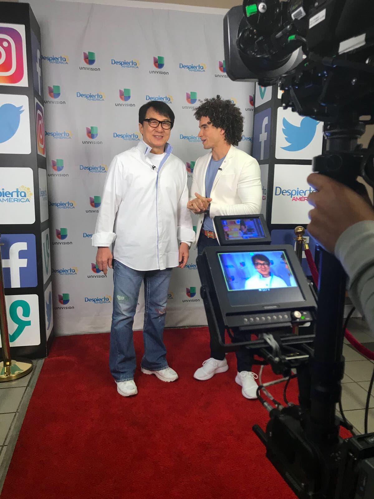 Siempre es un honor tener a esta gran estrella en nuestra casa.