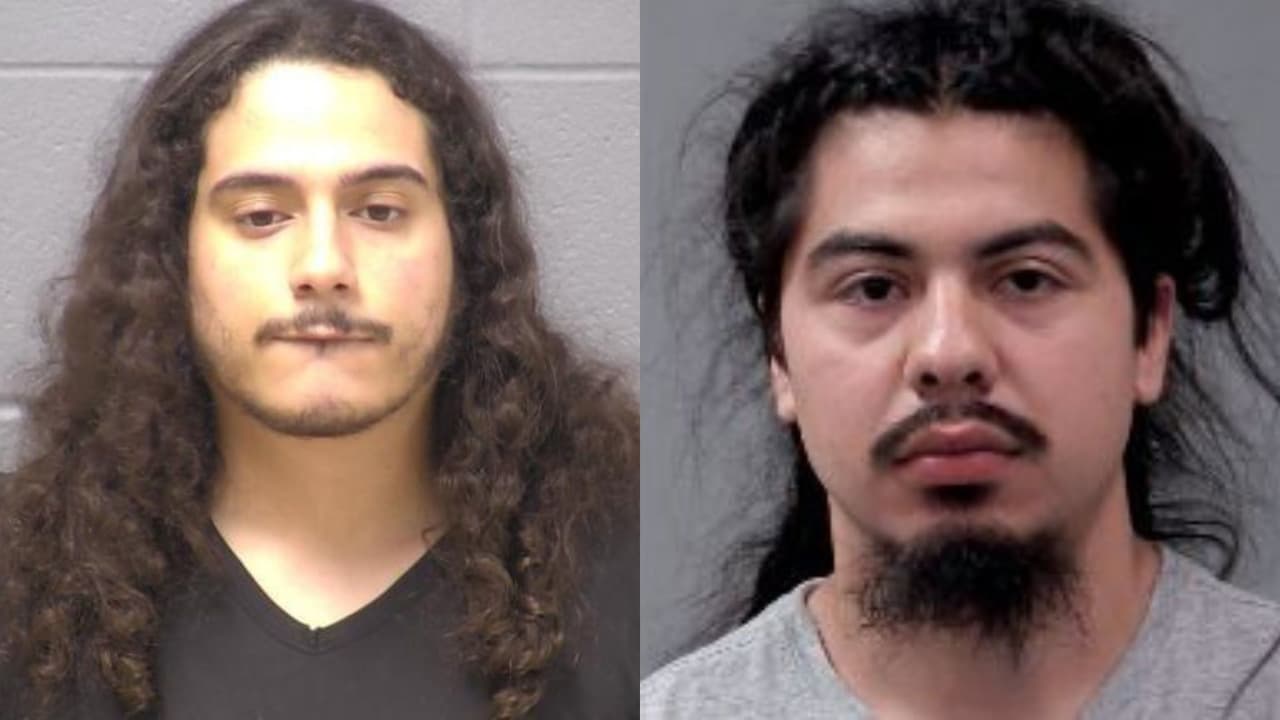 Elian Raya, de 20 años, Jhon Hernández, de 22 años