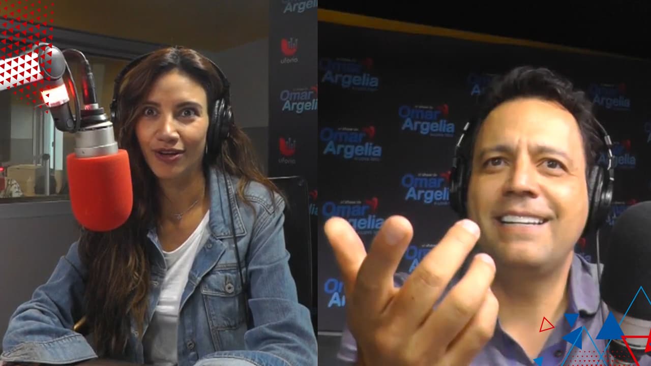 Argelia se dio cuenta al aire de que se cruzó con su esposo cuando estaba en la universidad