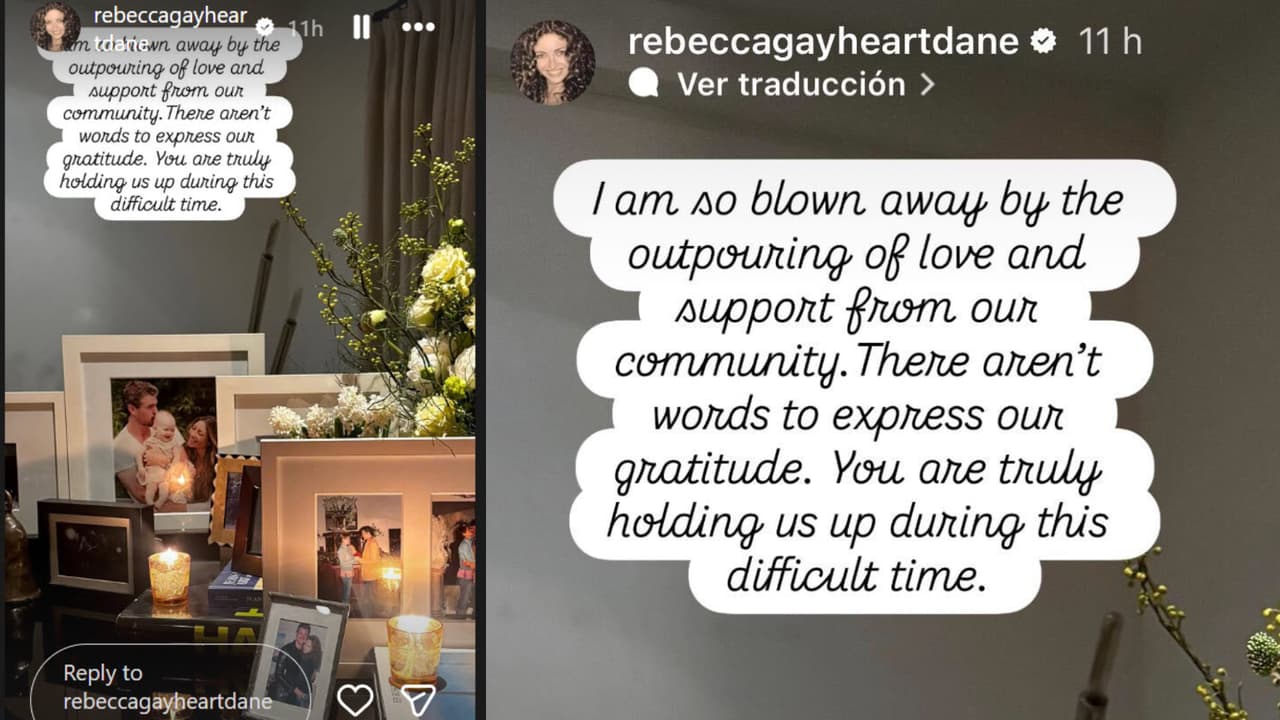 Este fue el mensaje que Rebecca Gayheart compartió este fin de semana luego de la muerte de Eric Dane.