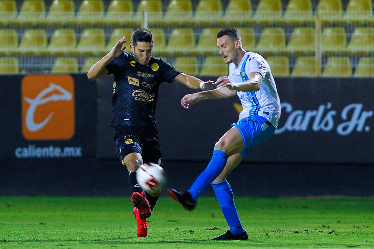 Dorados de Sinaloa y Cancún FC no logran romper el empate de 1´-1 y se terminan dividiendo los puntos.