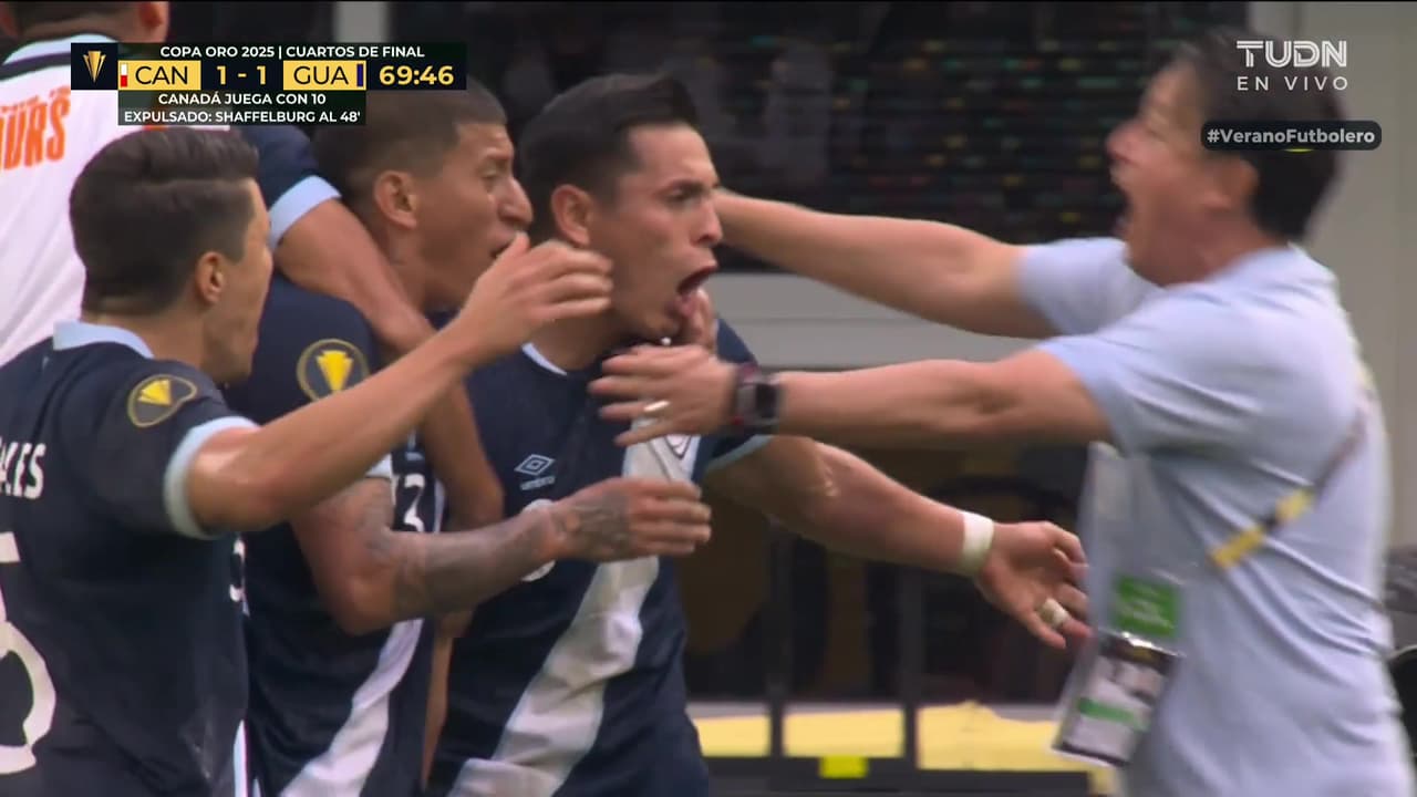 ¡Golazo de Guatemala! Rubín hace explotar a la afición de Guatemala