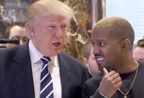 Kanye West había publicado fotos y tuits en apoyo a Donald Trump durante su campaña presidencial y más tarde los borró todos.