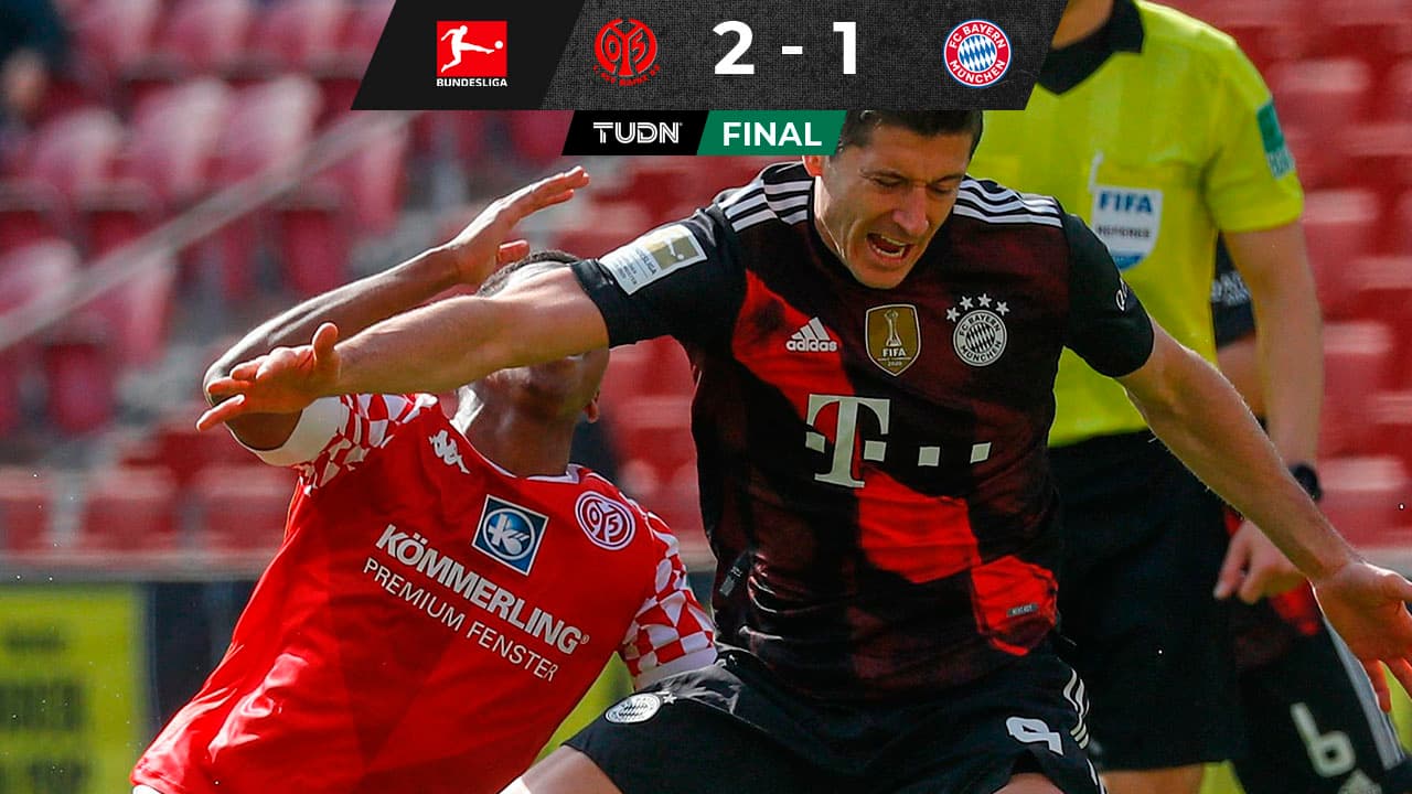 ¡El festejo debe esperar! Bayern es sorprendido por el Mainz