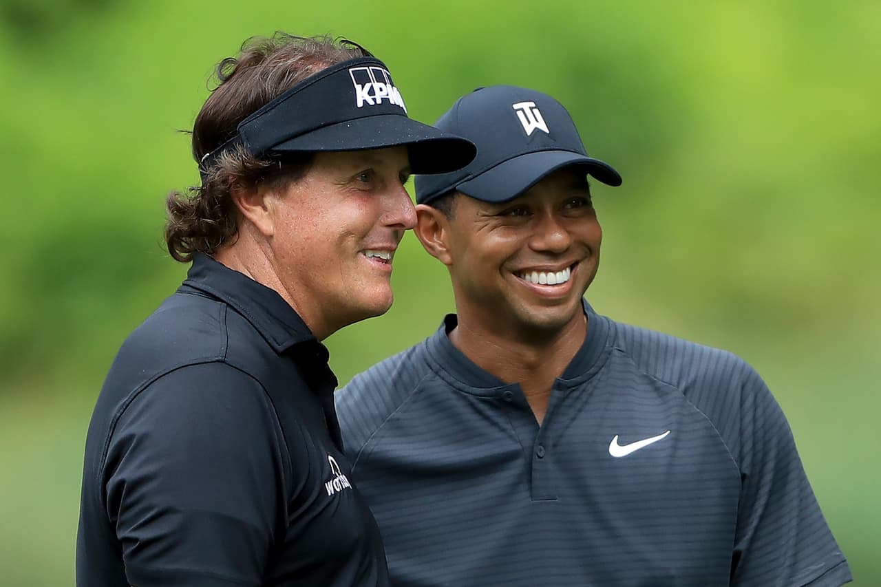 Revancha entre Tiger y Mickelson involucra a Peyton y Brady