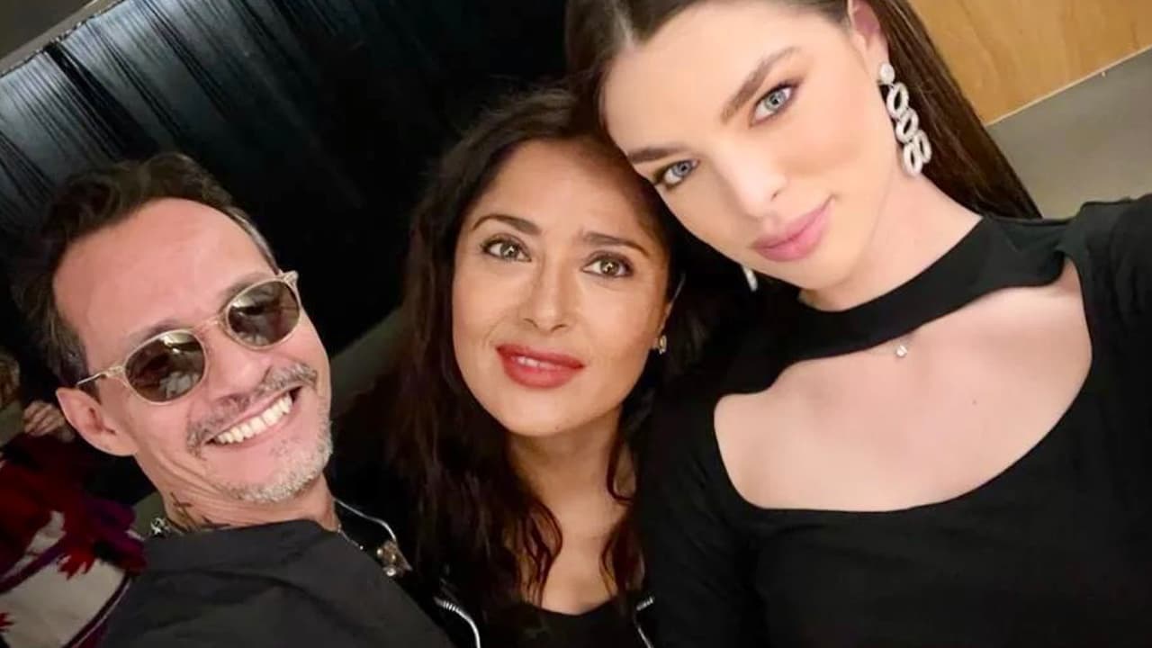 Se armó la rumba: Salma Hayek y la novia de Marc Anthony cantan a todo pulmón y muestran su ‘flow’ latino