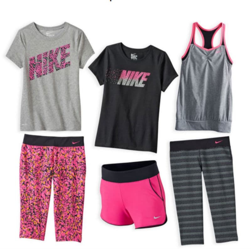 Sets deportivos para combinar y hacer mix and match (Kohl's)