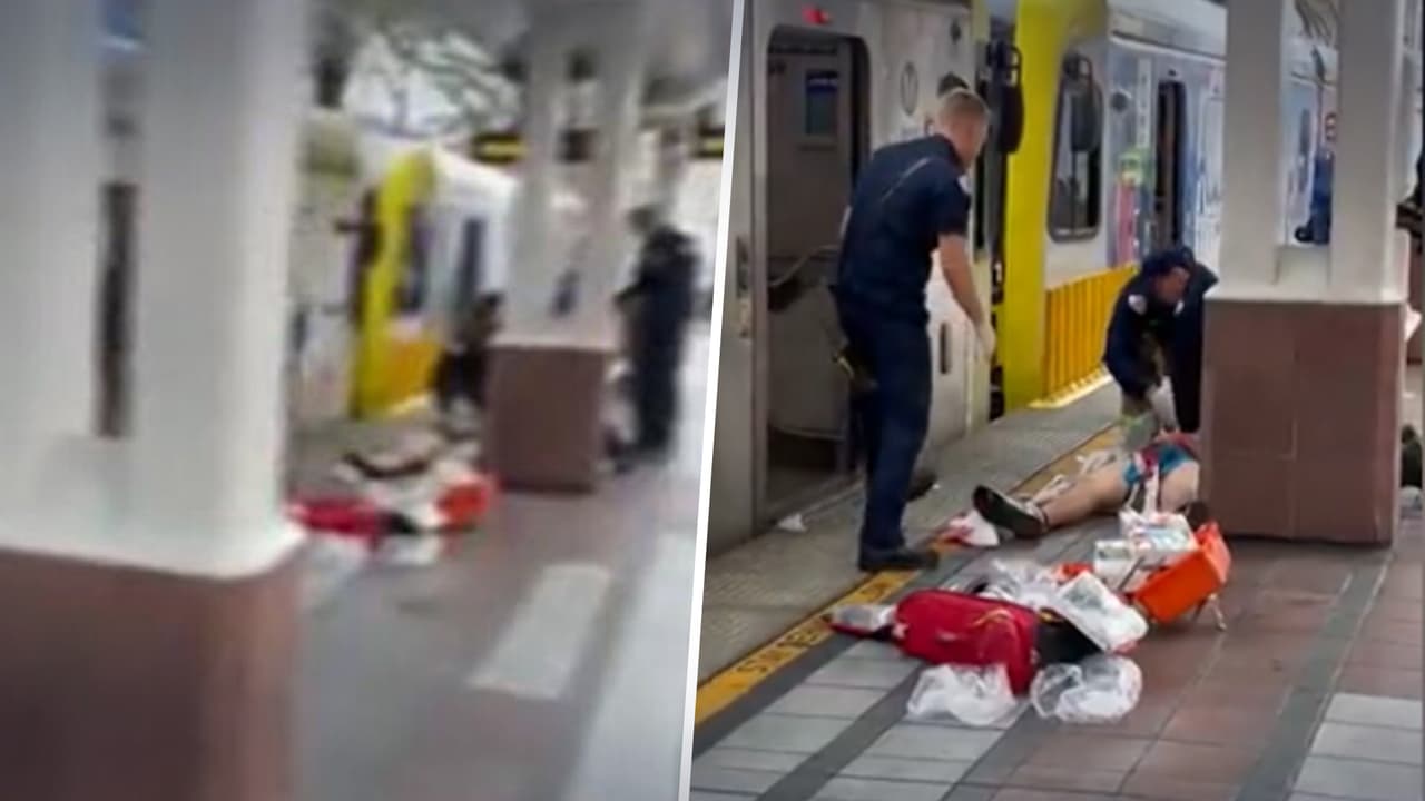 Sujeto muere apuñalado en el interior del metro en Long Beach
