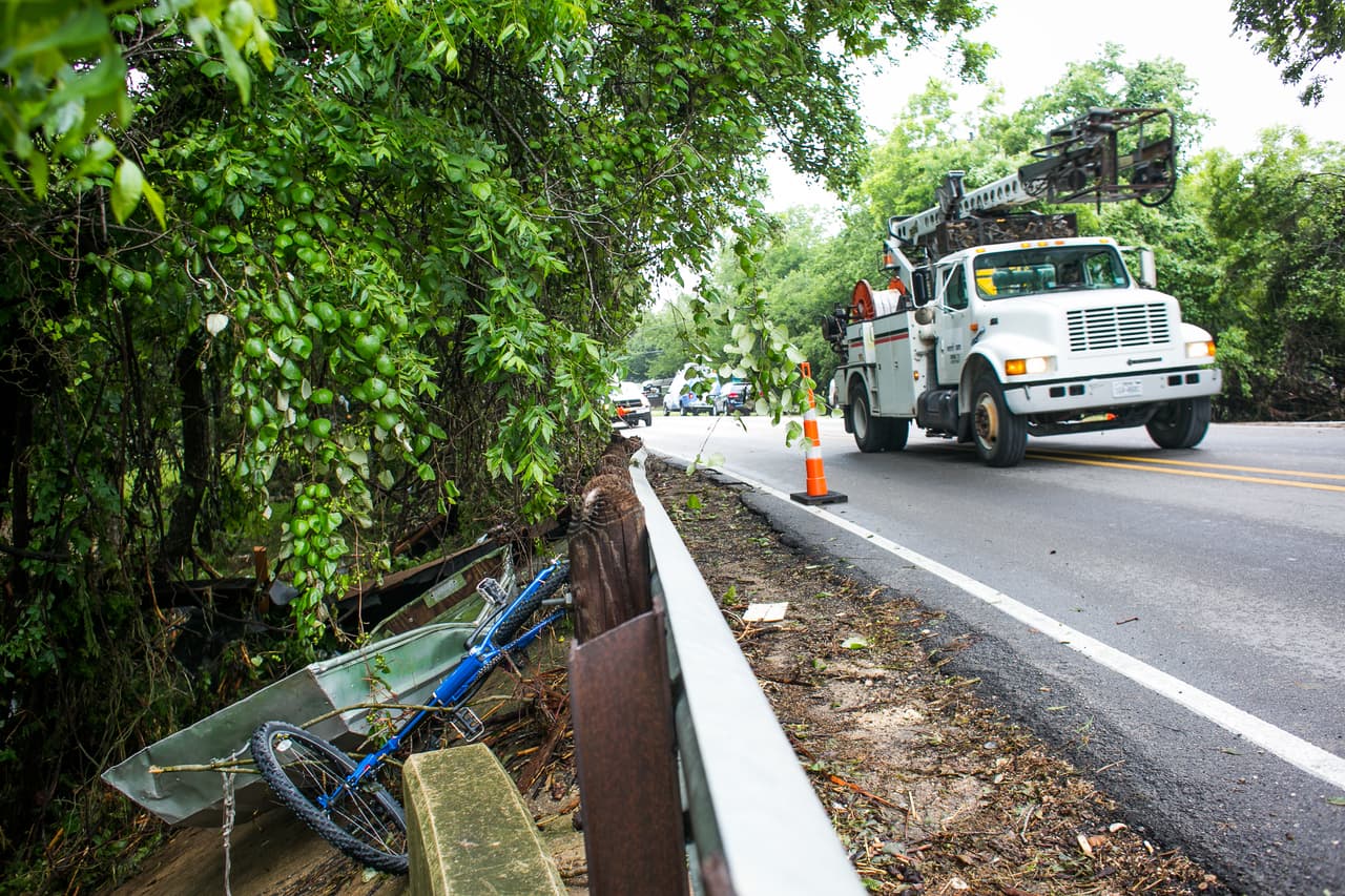 Algunas zonas de la ciudad quedaron bajo el agua luego de intensas lluvias.