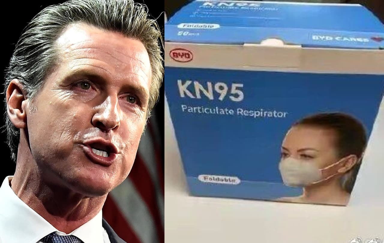 Newsom se niega a dar información sobre compra de máscaras para combatir el coronavirus 