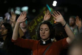 El martes hubo enfrentamientos en la cuarta jornada de manifestaciones de Berkeley.