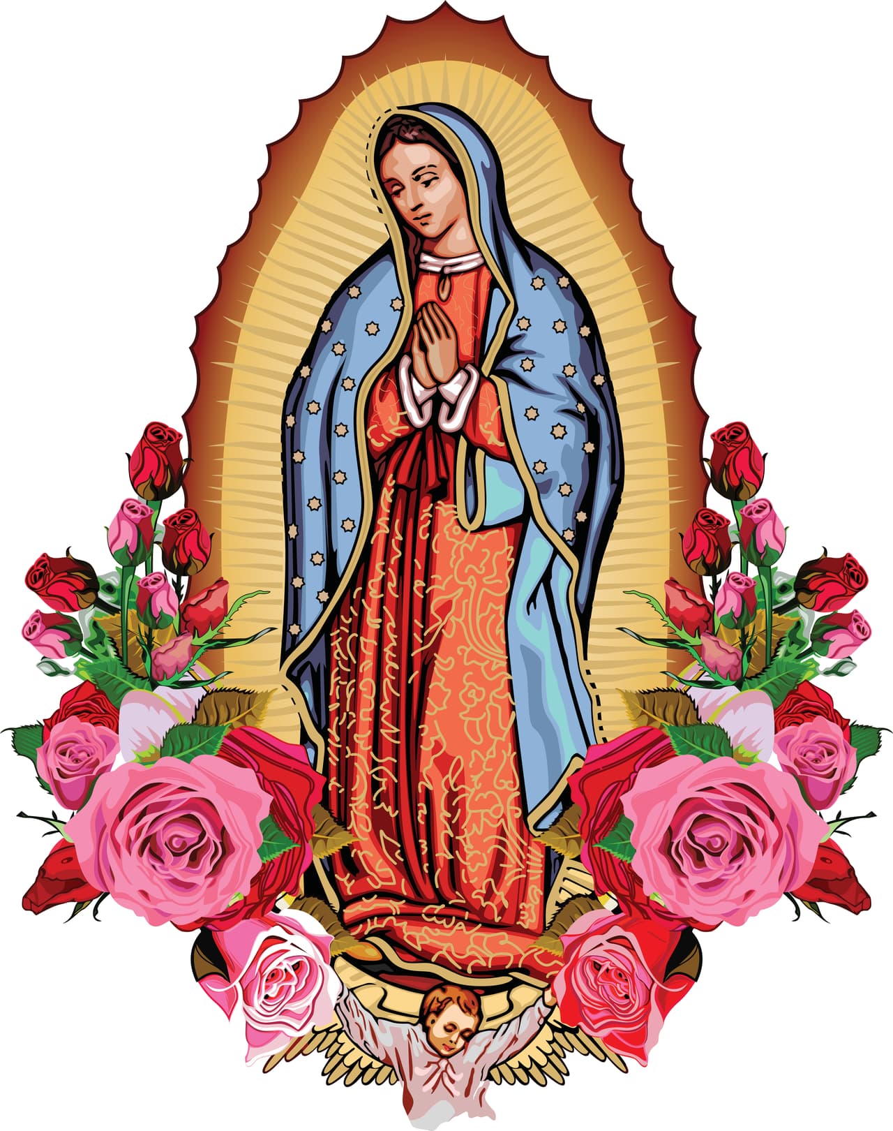 El nombre de Coatlicue significa: “Reina, Madre o Regidora Universal” y el nombre de Tonantzin (vocablo náhuatl que significa “Nuestra Madre” se refiere a la madre de la humanidad, nuestra madre tierra o madre naturaleza.
<br>