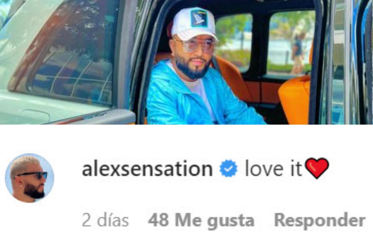 A Alex Sensation también le encantó el momento.
<br>