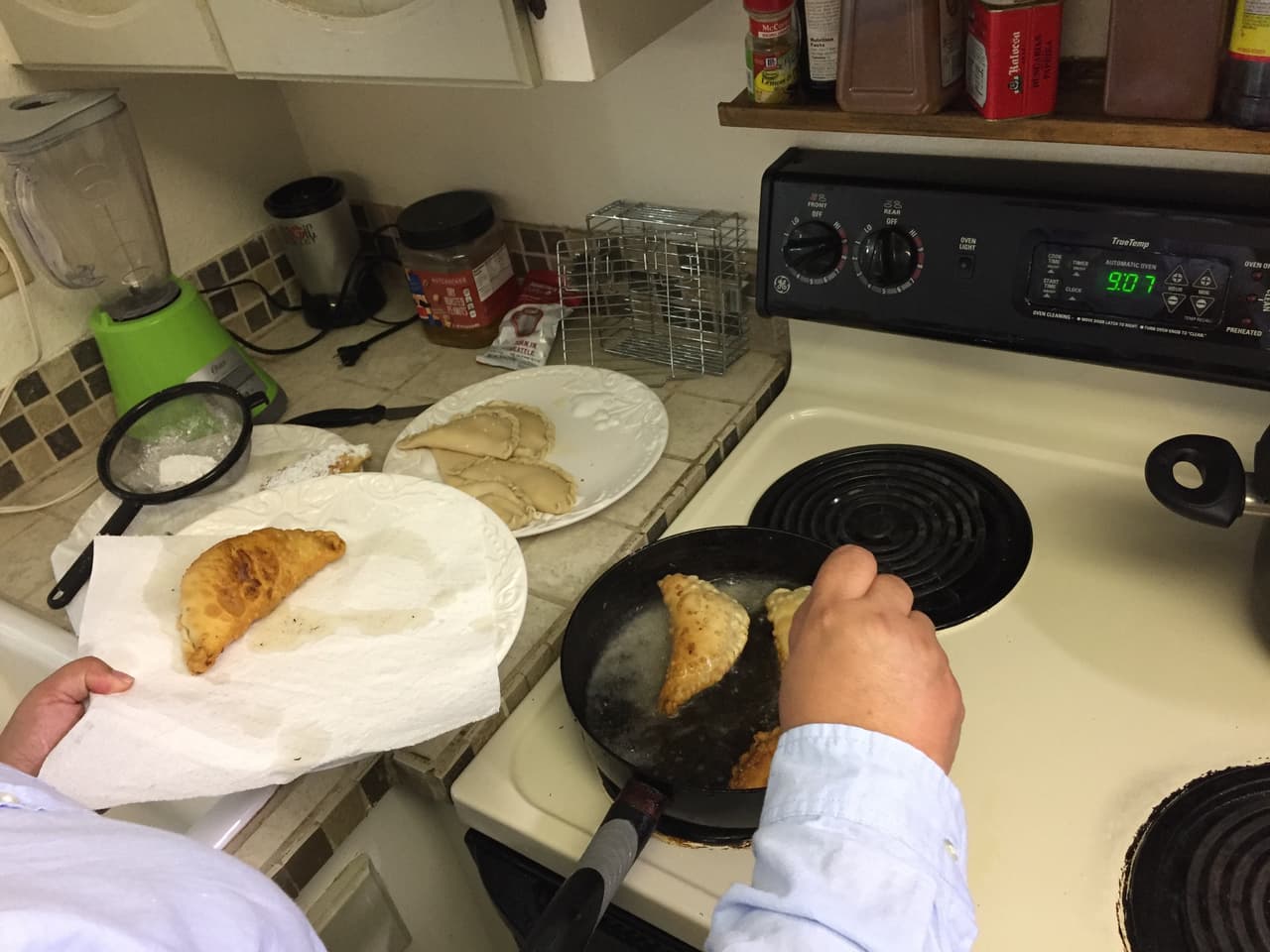 Y es que a la boliviana le gusta la cocina.