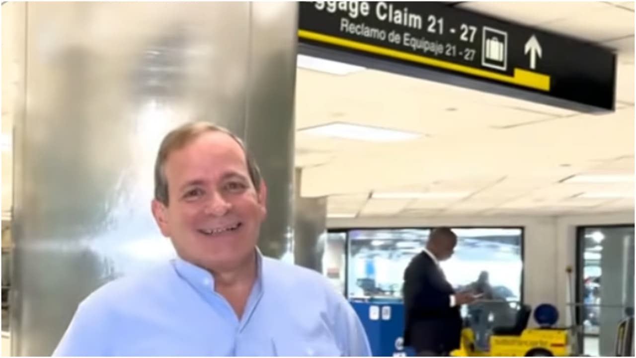 El líder político venezolano Juan Pablo Guanipa llegó a Miami este martes
