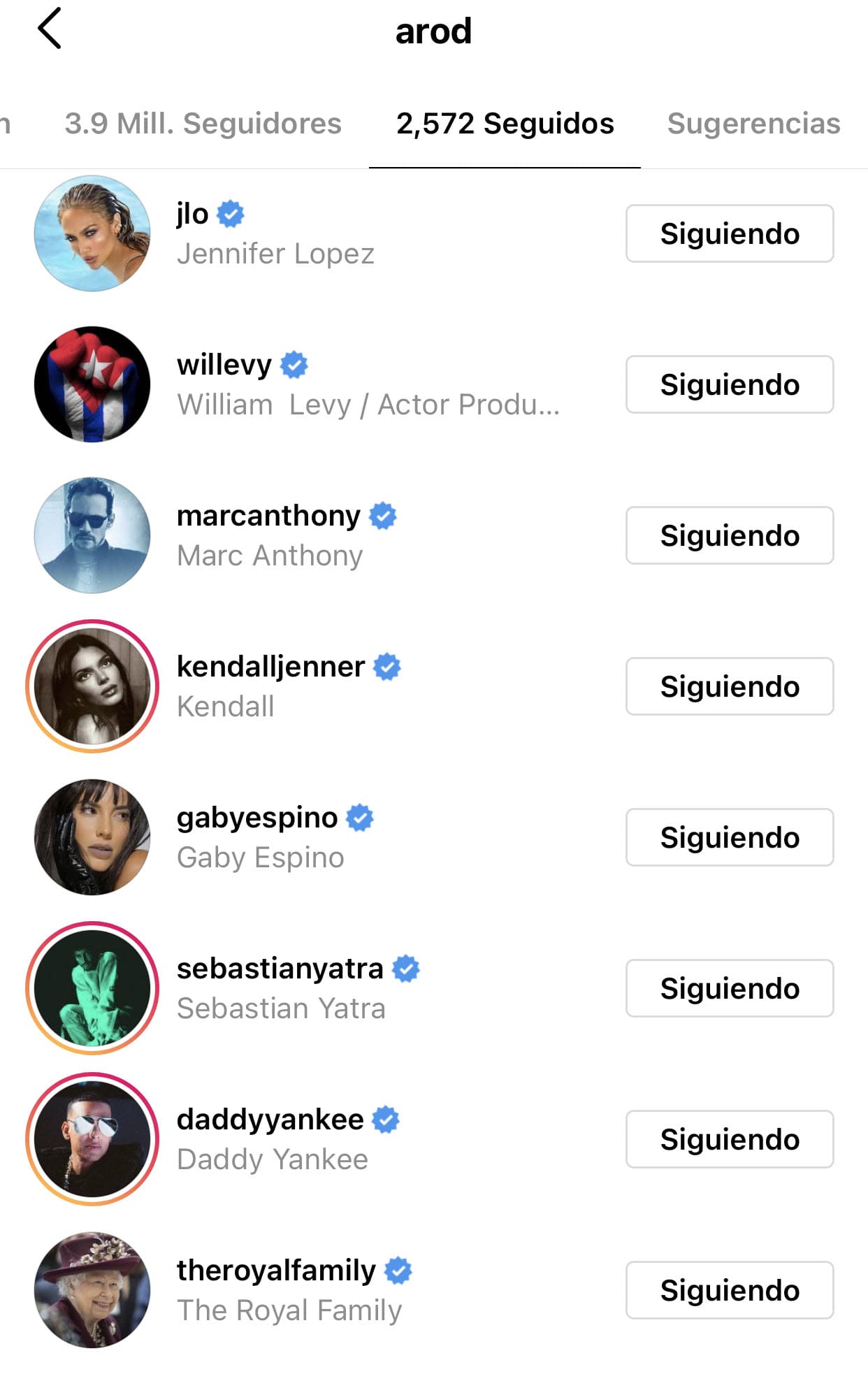 Sin embargo, él aún la seguía hasta la mañana de este domingo 15 de agosto. 
<br>