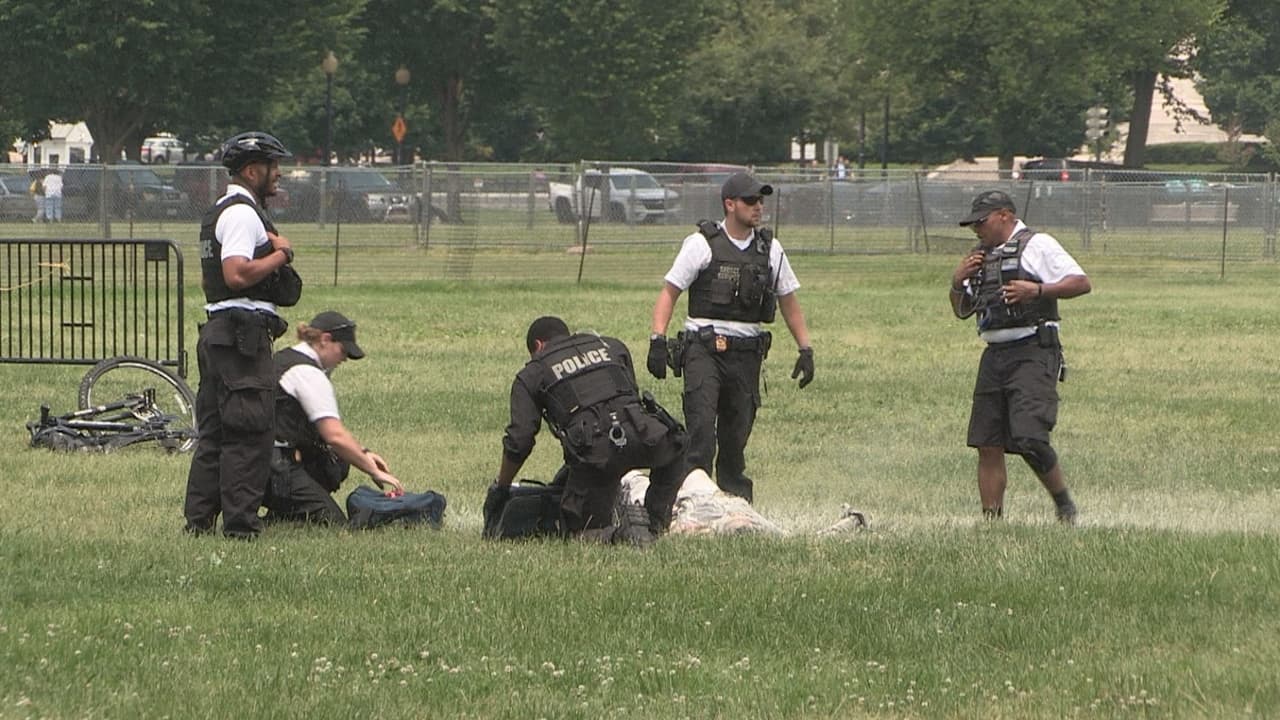 Muere el hombre que se prendió fuego frente a la Casa Blanca