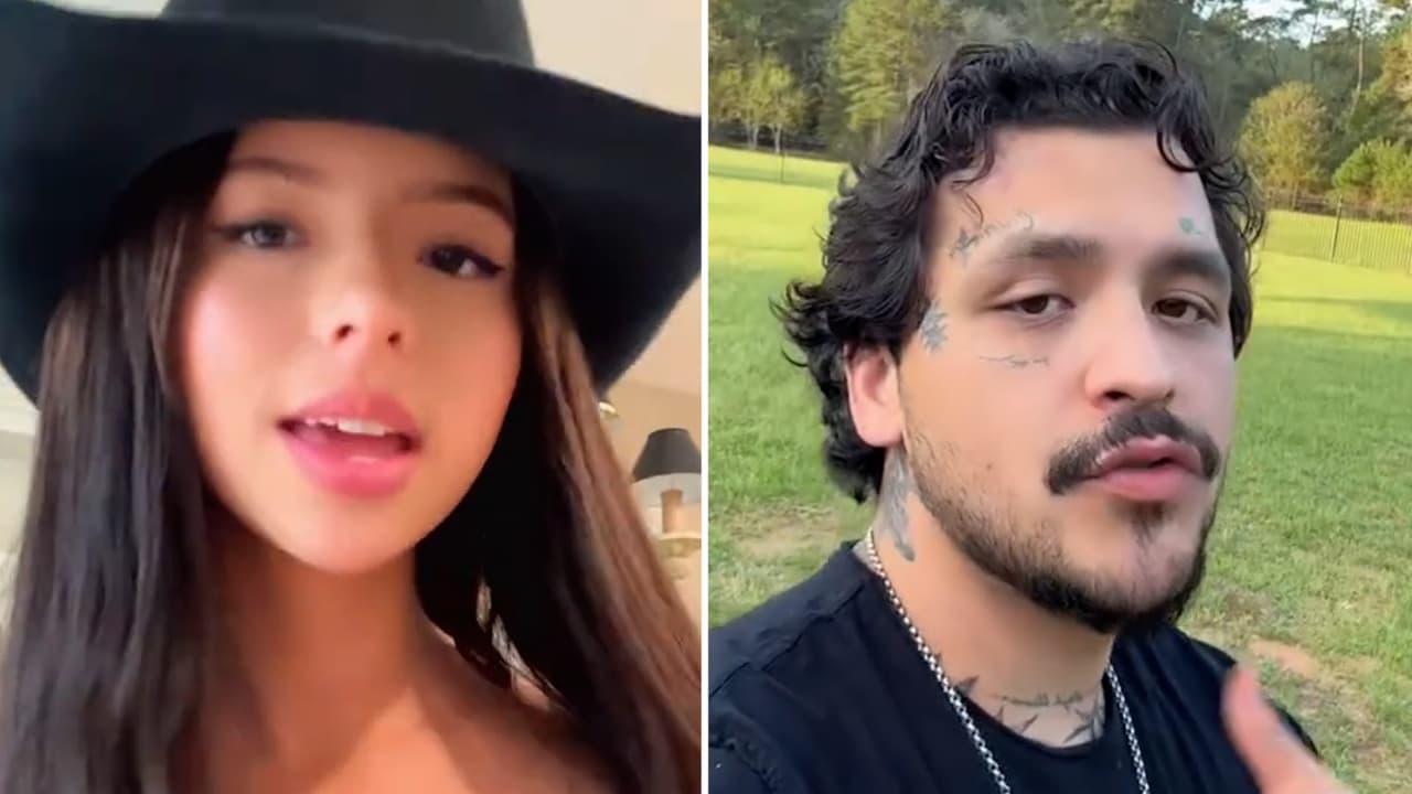 Ángela Aguilar ‘desaparece’ a Nodal tras imitarla ante los ojos de todos