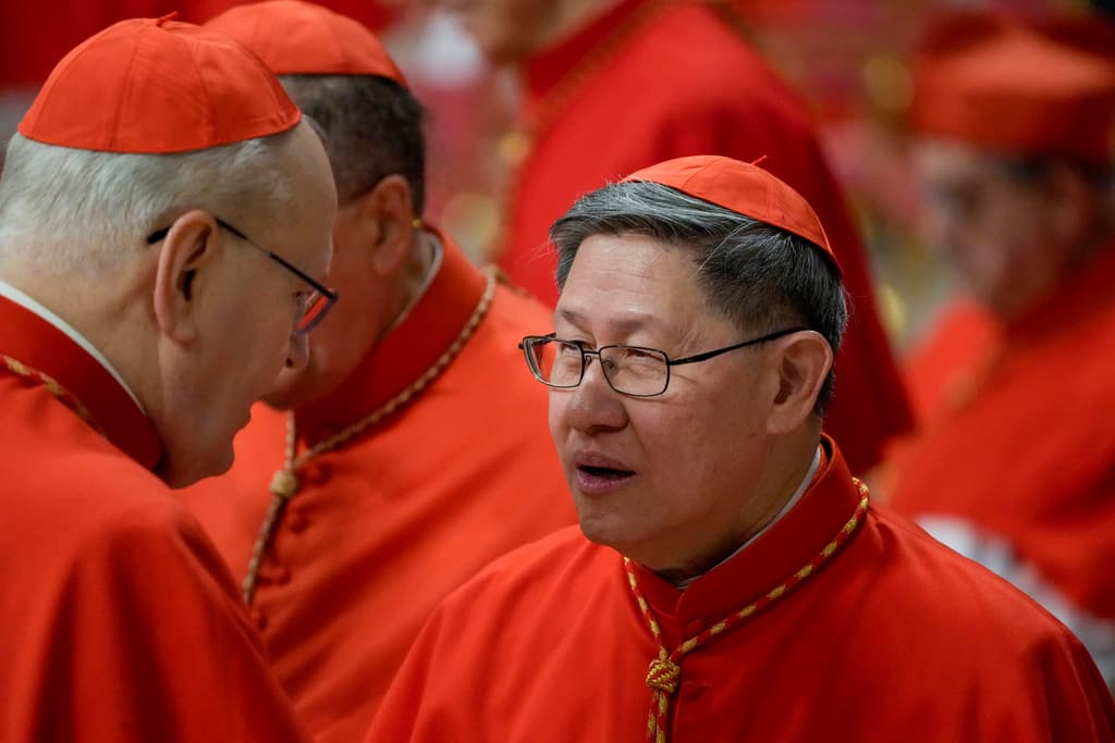El cardeal Luis Antonio Tagle durante un consistorio público en el Vaticano, en diciembre de 2024.