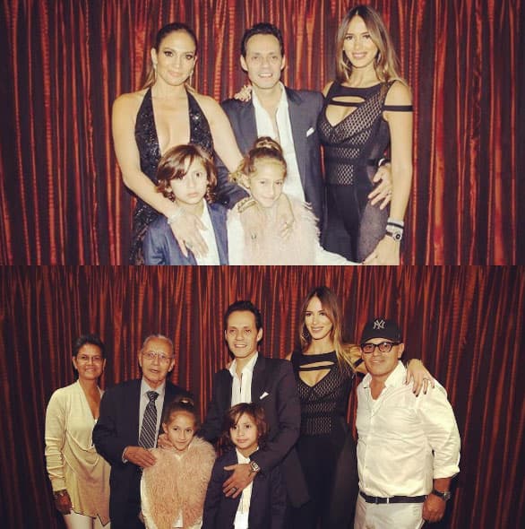 Fue muy comentada esta foto con J.Lo y sus mellizos tomada en agosto, cuando dio sus shows en el Radio City Music Hall.