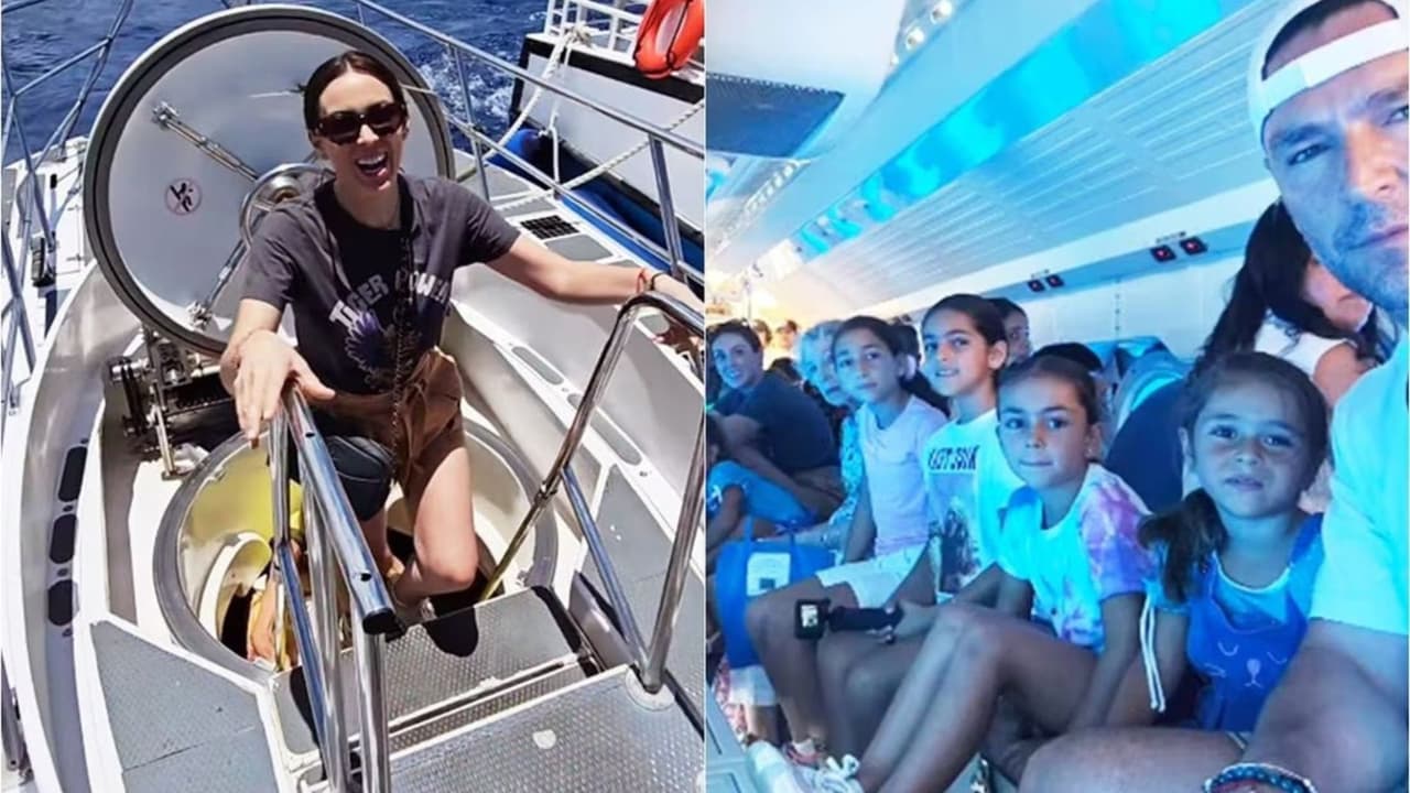Jacky Bracamontes viaja en submarino con sus hijas tras tragedia en el Titán y es criticada