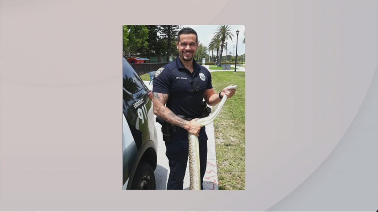 Dan último adiós a policía motorizado de Miami Beach que murió en un accidente en la carretera