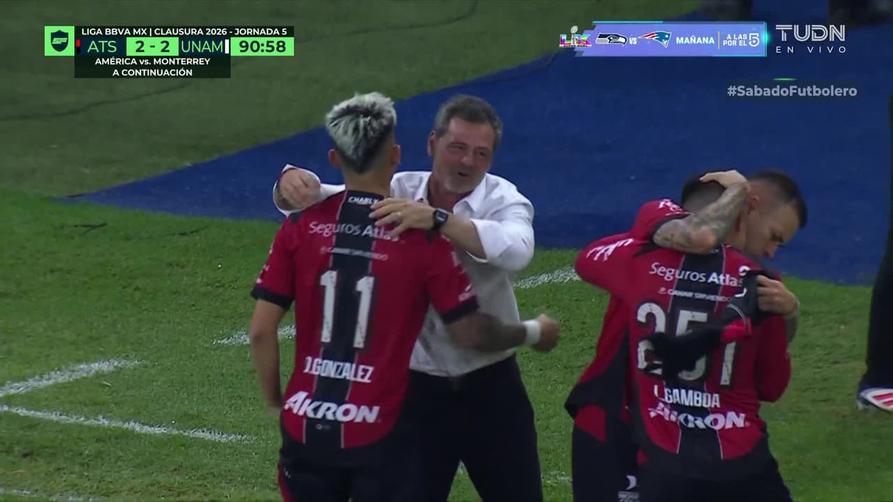 ¡Dramático final en el Jalisco! ¡Atlas rescata el empate al 90'!