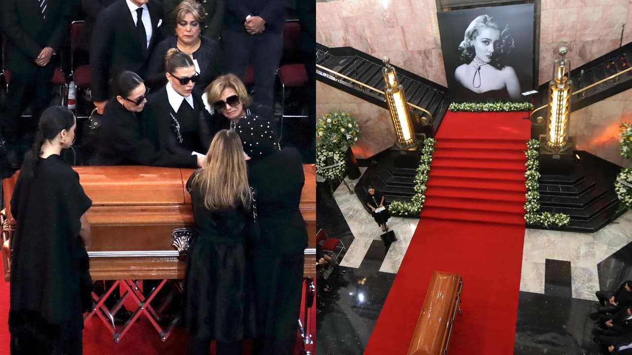 Luis Enrique Guzmán, hijo de Silvia Pinal, no fue visto junto con su familia en el homenaje póstumo a su madre en el Palacio de Bellas Artes de la Ciudad de México.