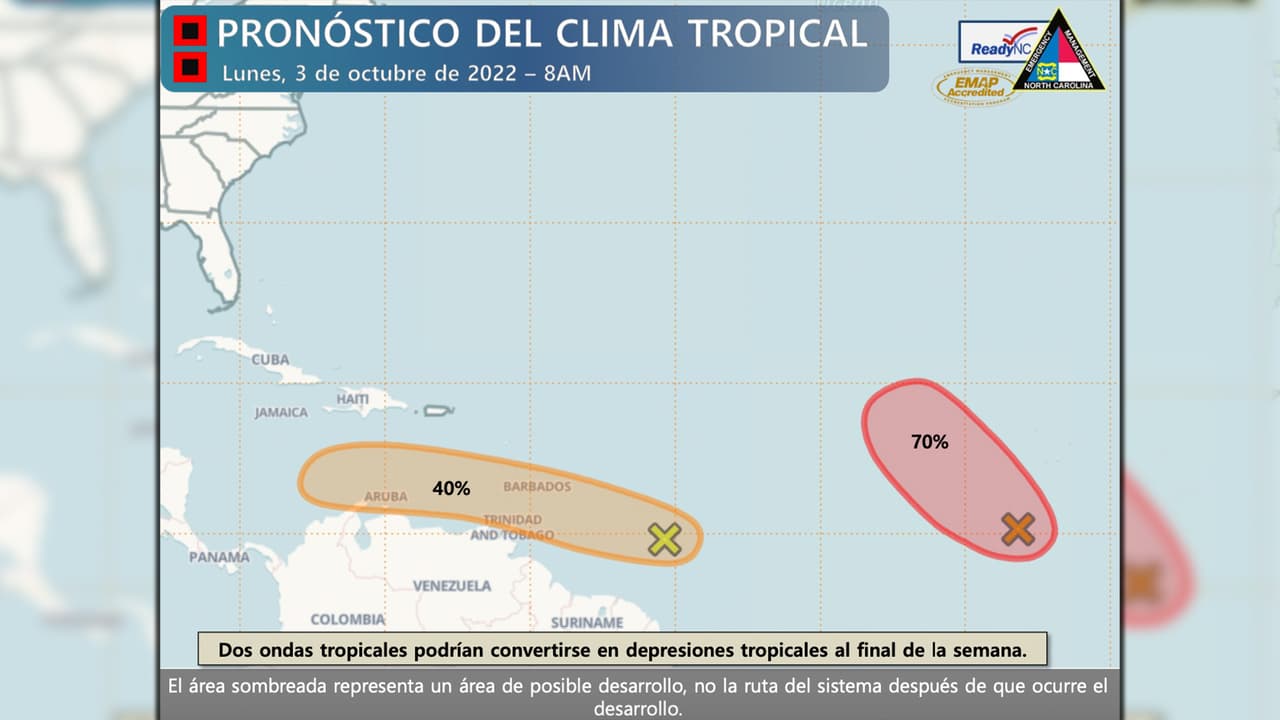Áreas bajo monitoreo.