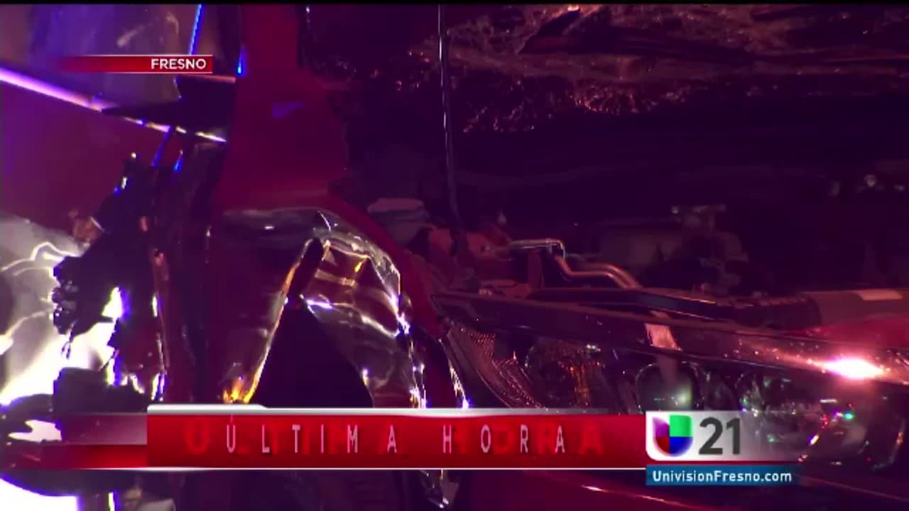 Arrestan a conductor acusado de atropellar a hombre en Fresno