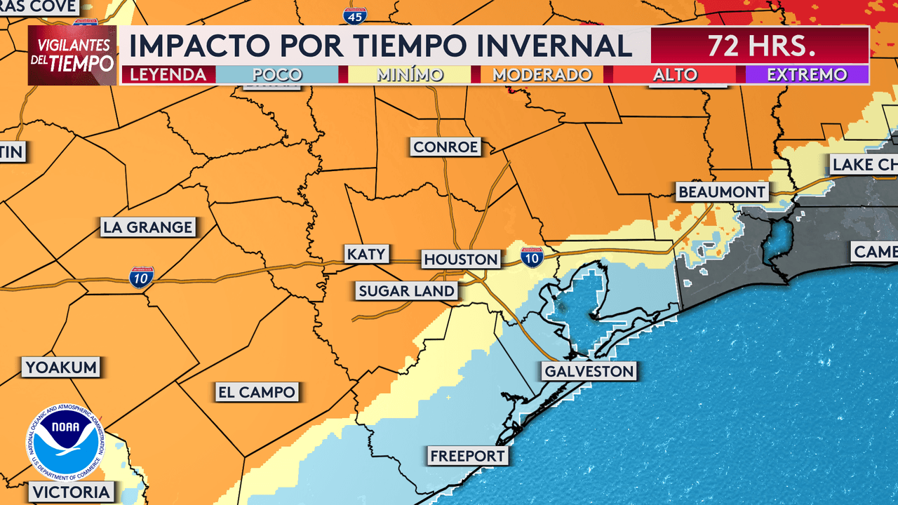 Revisa el radar de Texas: ¿cuáles ciudades se están viendo más afectadas por la tormenta invernal?