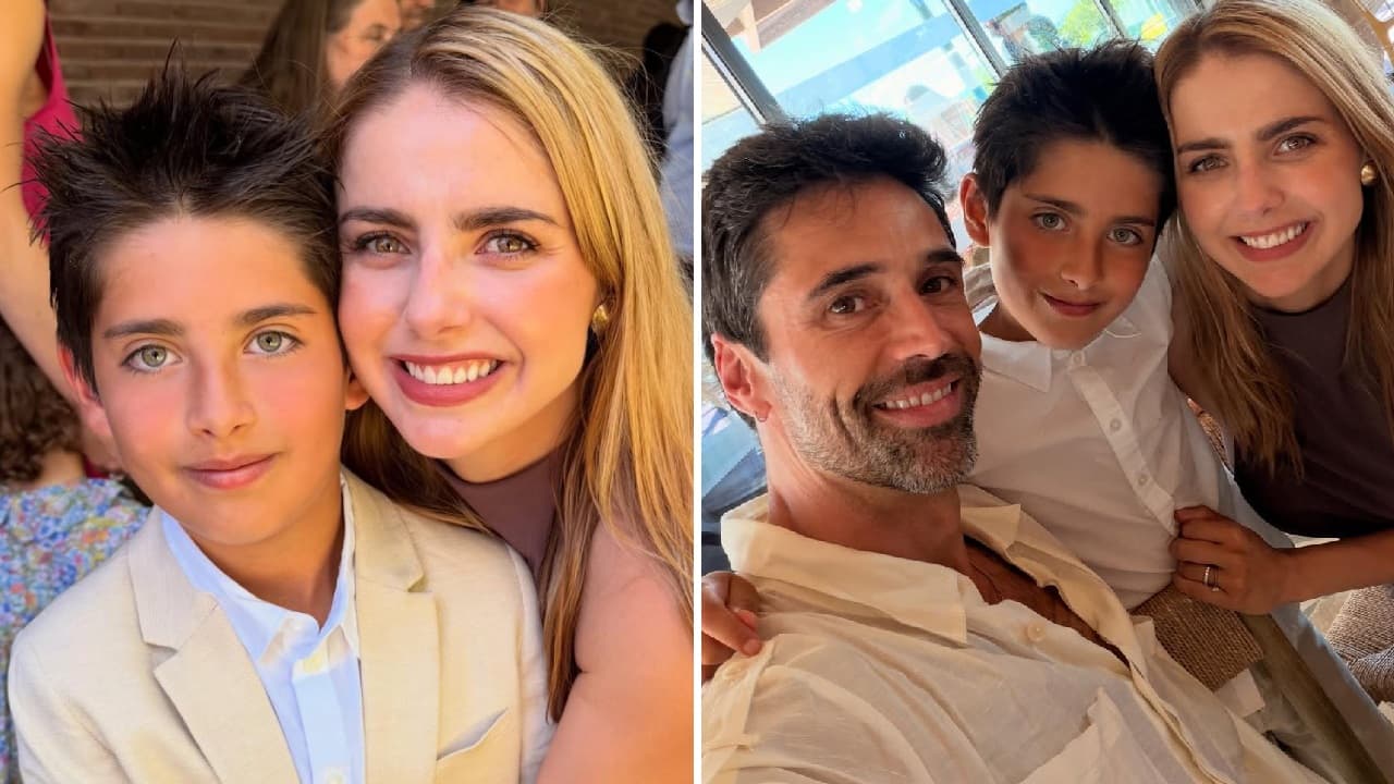 Hijo de mayor de Michelle Renaud hace su primera comunión: las tiernas imágenes